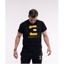 T-Shirt Black/Yellow Regular